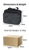 Kit d'outils fibre optique avec wattmètre optique VFL et cliveuse fibre pour test et installation FTTH