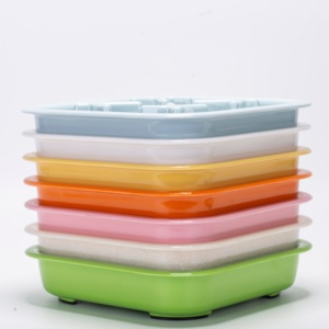 Premium Pet Bowl <b>Ceramic</b> Double Bowl with Anti Slip Rubber <b>Ring</b> Cat Dog Food Water Bowl Gift Wholesale - Product Image 5