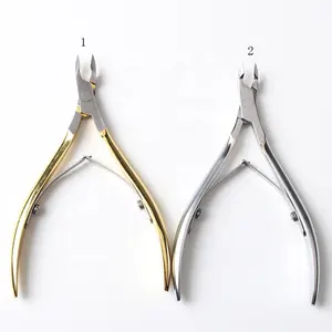 Professional Wholesale Gold Stainless Steel Cuticle Nippers