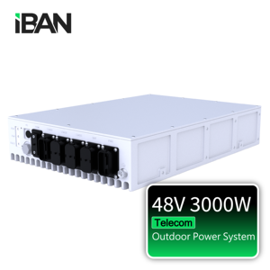 Système redresseur télécom IBAN POWER OPS 3000 48V personnalisé à bas prix, 3000W, haute efficacité >96%, protection IP65 - Product Image 6