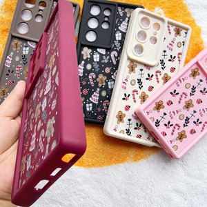 Funda de teléfono con estampado de Feliz Navidad para Samsung Galaxy S25 Plus S24 S23 <span class=keywords><strong>S22</strong></span> S21 <span class=keywords><strong>Ultra</strong></span> S24FE, funda suave de TPU para Año Nuevo, regalos de Navidad - Product Image 6