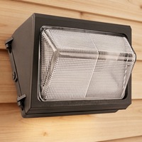 Luminaire mural LED 90W, ETL IP65, étanche, avec cellule photoélectrique, pour extérieur, sécurité commerciale, entrepôt, garage