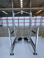 Máquina Multifuncional de Fitness Comercial de Fábrica, Máquina de Ejercicios para Gimnasio, Banco de Sentadillas y Dominadas