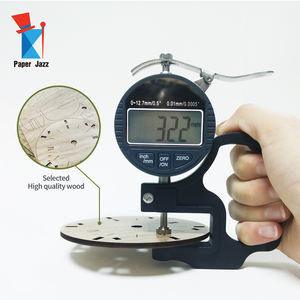 Orologio da Parete in Legno Decorativo a Forma di <span class=keywords><strong>Puzzle</strong></span>, Taglio Laser Classico a Forma di Pavone, Fai-da-Te <span class=keywords><strong>3D</strong></span> per <span class=keywords><strong>Adulti</strong></span> e Bambini, Legno ZC-LQD005 3mm - Product Image 6