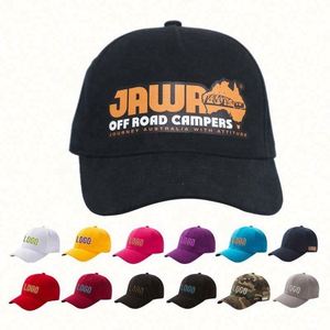 Customization Closed <b>Back</b> Cotton Embroidery Logo Baseball Cap As Business Gifts - Product Image 1