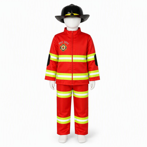 Disfraz de <span class=keywords><strong>Bombero</strong></span> para Niños, Uniforme de <span class=keywords><strong>Bombero</strong></span> <span class=keywords><strong>Sam</strong></span> para Halloween, Ropa de Trabajo para Niños, Disfraz para Niñas, Disfraces para Actuaciones de TV <span class=keywords><strong>y</strong></span> Películas - Product Image 1