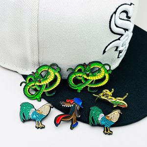 Creative Cartoon Animal Metal Brooches Zinc Alloy Unisex Gift <b>Pins</b> For <b>Hat</b> Decoration - Product Image 1