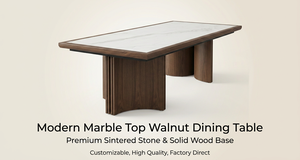 Estación de Trabajo Ejecutiva Premium de Madera Natural, Amplia y Espaciosa, Superficie Lisa, Estructura Estable con Orificio para Cables, Cajón de Almacenamiento para Laptop - Product Image 4