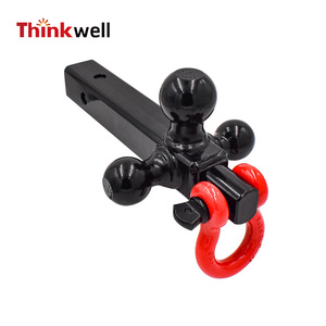 Enganche de Remolque Thinkwell de Tres Bolas con Gancho Giratorio de 360 Grados para Modificación de Automóviles - Product Image 1