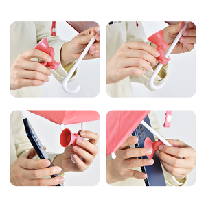 <span class=keywords><strong>Parapluie</strong></span> à ventouse portable de luxe Hotsale pour téléphone portable pour la protection solaire <span class=keywords><strong>d</strong></span>'été - Product Image 5