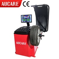 Máquina Balanceadora de Ruedas para Automóviles AUCARE a Precio de Fábrica con 1 Año de Garantía, Velocidad de Balanceo 230 rpm