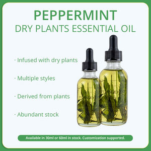 Série d'Huiles Essentielles Pures de Fleurs Séchées pour Massage - Rose, Romarin, Jasmin, Menthe Poivrée, Lavande - Vente Directe d'Usine - Product Image 2