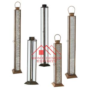 Lanterne avec décor en verre 2024 pour la maison hôtels et restaurants décor bougeoirs lanterne pour ornement de Noël - Product Image 5