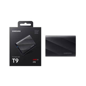 قرص صلب خارجي محمول من سامسونج NVMe USB <span class=keywords><strong>3.2</strong></span> Gen2X2 نوع-C نوع-A سعة 1 تيرابايت/2 تيرابايت/4 تيرابايت، قرص صلب T9 بلاستيكي للكمبيوتر المحمول وسطح المكتب - Product Image 1