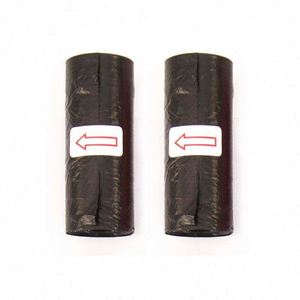 Distributeur portable de sacs à déjections canines en fibre de paille de blé écologique avec support et attache de laisse – Produit de gestion des déchets pour animaux de compagnie - Product Image 2