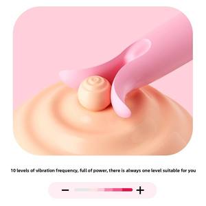 Mini vibromasseur en forme de dauphin rechargeable par USB, stimulateur clitoridien pour femmes, vibromasseur à vibrations, vibromasseur à balles, jouet sexuel, masturbateur - Product Image 6
