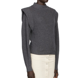 <span class=keywords><strong>Pull</strong></span> ample en tricot épais à manches papillon, <span class=keywords><strong>fait</strong></span> <span class=keywords><strong>main</strong></span>, col rond, pour femme, vente chaude 2022 - Product Image 2