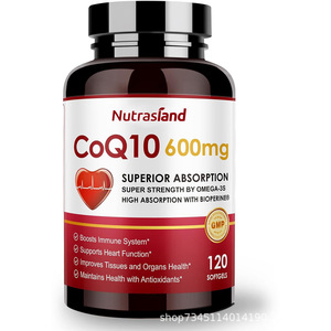 Hot bán nutrasland Coenzyme Q10 viên nang mềm 120 đếm 2 hàng ngày xuyên biên giới chế độ ăn uống bổ sung - Product Image 5