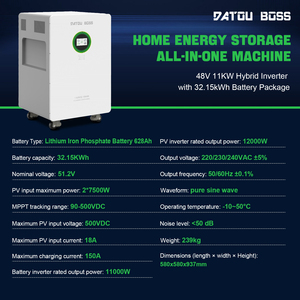 11kw+32kwh Solar Energy System - Home Photovoltaic Energy Storage Integrated Unit - 32KWh <b>Battery</b> - 11KW - Product Image 4