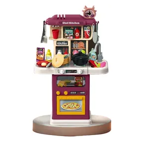 ITTL Food toys big kitchen dream cooking finta play set giocattoli per bambini ragazze