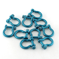 Bracelet en paracorde SS316 SS304, fermoir à boucle, fermoir à vis, fermoir en métal, chaîne colorée, ancre en acier inoxydable