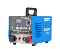 Tribet Nouveau SW6800Li Soudeuse à goujons à batterie lithium intégrée, type double pistolet, poseur de clous isolants, soudage à goujons à stockage d'énergie