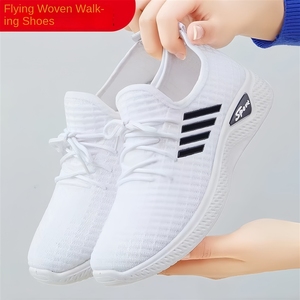 Chaussures pour femmes, chaussures de sport, zapatillas mujer, baskets de style walking - Product Image 5