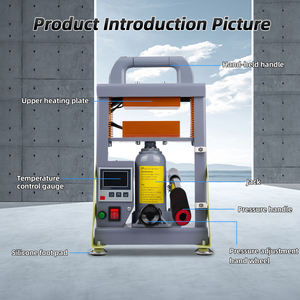 Prensa Manual <span class=keywords><strong>de</strong></span> Resina <span class=keywords><strong>de</strong></span> 5 Toneladas en Existencia en la UE para una Extracción <span class=keywords><strong>de</strong></span> Alto Rendimiento |   Placa <span class=keywords><strong>de</strong></span> Calentamiento Doble <span class=keywords><strong>de</strong></span> 600W para Aceite Esencial, Hash CBB - Product Image 3