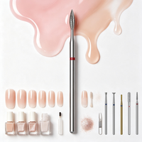 Evolisse – Embouts de ponceuse à ongles diamantés haut de gamme en acier inoxydable, résistants à la chaleur, haute vitesse, pour manucure, pédicure et gel de construction.