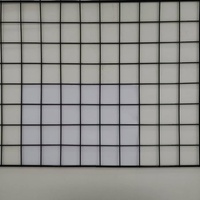 Panel Pagar Kawat Baja Las Berlapis Bubuk Merk DK Model HU125 Tersedia Ukuran & Warna Kustom