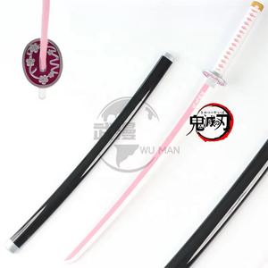 Espada Nichirin <span class=keywords><strong>de</strong></span> <span class=keywords><strong>Shinobu</strong></span> Kocho, Hashira <span class=keywords><strong>de</strong></span> los Insectos, Accesorio <span class=keywords><strong>de</strong></span> <span class=keywords><strong>Cosplay</strong></span>, 102 cm, Hoja <span class=keywords><strong>de</strong></span> Madera sin Afilar, Accesorio <span class=keywords><strong>de</strong></span> Disfraz <span class=keywords><strong>de</strong></span> Anime - Product Image 1