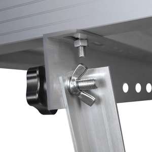 Staffe triangolari di montaggio inclinabili del pannello solare regolabile ad angolo per il tetto del camper della barca fuori dalla griglia 22 pollici - Product Image 2