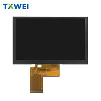 5-Zoll-TFT-LCD-Bildschirm mit RGB-Schnitts telle, 800*480-Farb-LCD-Display, kunden spezifischer kapazitiver Touchscreen