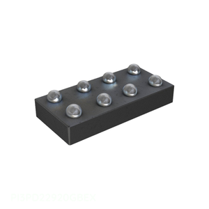 Kit de composants électroniques PMIC (Power Management Integrated Circuit) PI3PD22920GBEX, CI (Circuit Intégré) commutateur de puissance N CHAN 8CSP 8 XFBGA, CSPBGA - Product Image 1