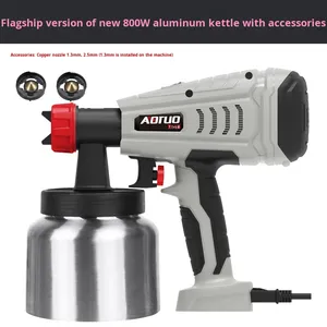 <span class=keywords><strong>Pistolet</strong></span> de pulvérisation manuel en aluminium en stock pour <span class=keywords><strong>peinture</strong></span>, pâtisserie, gâteaux, chocolat, bricolage, grande capacité, <span class=keywords><strong>peinture</strong></span> au latex JST-80015 Zhejiang - Product Image 2