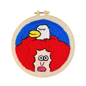 Kit de broderie <span class=keywords><strong>Punch</strong></span> Needle DIY, matériel de broderie artisanal, cours de artisanat, tissage, pour enfants et étudiants - Product Image 6