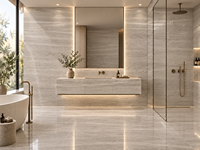 Dalles de marbre blanc Grabapple en pierre naturelle pour plateaux de table basse, meubles-lavabos de salle de bain, panneaux muraux, crédences et carreaux de sol