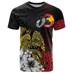 เสื้อยอดนิยมฉลองครบรอบ 50 ปีประกาศอิสรภาพปาปัวนิวกินี เสื้อ <span class=keywords><strong>PNG</strong></span> แขนสั้นลายธงชาติ ไซส์ใหญ่ เสื้อโปโลสำหรับผู้ชาย - Product Image 2