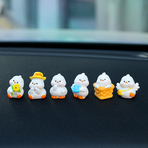 Ruijie Cartoon Resin Duck Car Decor <b>Interior</b> <b>Accessories</b> For Dashboard Decoration - Product Image 4