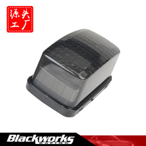 <b>Led</b> Smoke Lens Tail Brake <b>Light</b> 13x8x7cm For Yamaha Motorcycle Retrofit Upgrade Rear <b>Light</b> With <b>Wire</b> Harness - Product Image 4