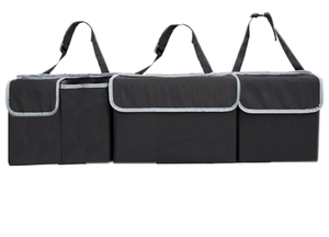 Juego de organizadores de coche de poliéster de moda conveniente Almacenamiento de maletero de asiento trasero para viaje elegante solución de almacenamiento de ropa colgante - Product Image 5