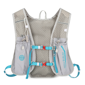 Chaleco de Hidratación Reflectante Ligero Personalizado con Cierre de Cremallera, Secado Rápido, Transpirable, de Poliéster, para Correr al Aire Libre, Nuevo y a la Moda - Product Image 2