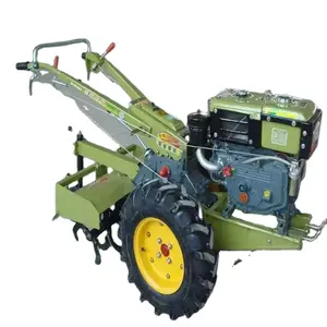 Factory Supply Cheap Price Agricultural Multipurpose Mini 10 hp 2 Wheel Walking Tractor to South Africa