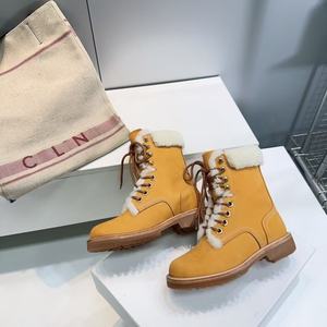 Luxurious designer brand suitable <b>for</b> both men <b>women</b> applicable throughout the year top quality comfortable <b>fur</b> snow <b>boots</b> - Product Image 6