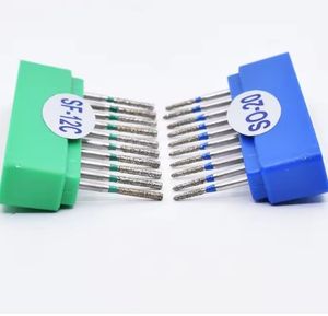 Frese Diamantate Dentali per Manipolo ad Alta Velocità, Media FG 1.6mm, Impugnatura a Frizione Diamantata <span class=keywords><strong>MANI</strong></span> - Product Image 4