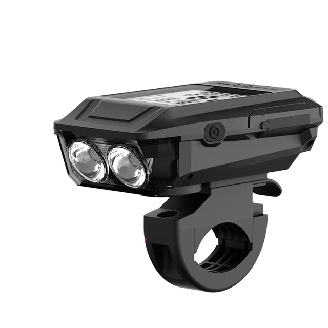 Wireless 3-in-1 Cycling Speedometer Odometer Waterproof Gps Bicycle Computer with Light Horn 900LM Bike Light
