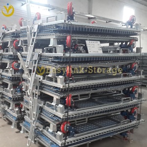 Gabbia di Carico in Acciaio Yilian-1000kg, Accessorio per Carrello Elevatore, Contenitore in Filo Metallico Verniciato a Spruzzo, Materiale Metallico OEM - Product Image 3