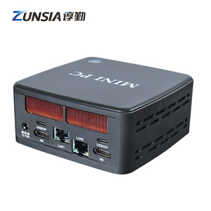 Mini PC de escritorio de oficina Dual Lan <span class=keywords><strong>Intel</strong></span> 13th 12th Gen Core I3 I5 <span class=keywords><strong>I7</strong></span> I9 2 * DDR5 2 * HD/2 * Type-C X86 Linux Ubuntu Barebone <span class=keywords><strong>Nuc</strong></span> Mini PC - Product Image 4