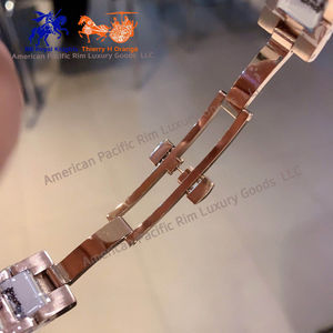 Reloj de Pulsera de Cuarzo de Acero Inoxidable para Mujer, de Lujo, con Bisel de Diamantes, Diseño Elegante para Negocios/Moda, con Indicadores - Product Image 3