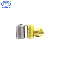 M7*1-M9*1-12L Stainless Steel Fully Threaded Slotted Drive Metric Spark Plug Screw Sleeve Thread Inserts OEM Customizable